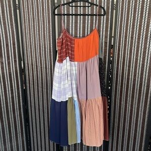 La reunión x Madewell Dress, OAK, M, Like new!